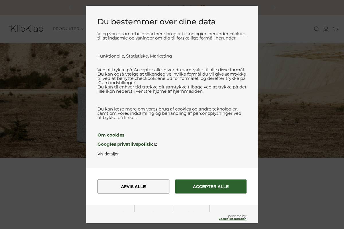 by KlipKlap homepage screenshot