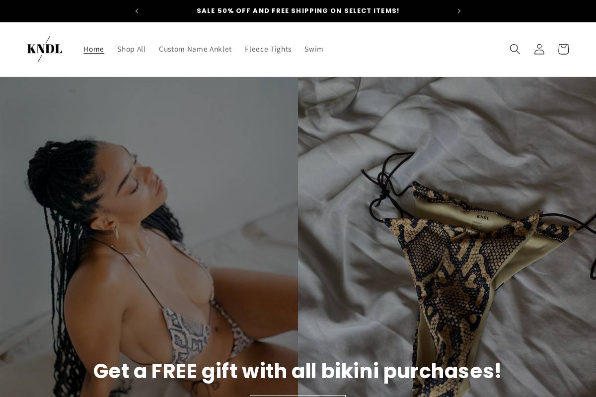 bykndl.com homepage screenshot