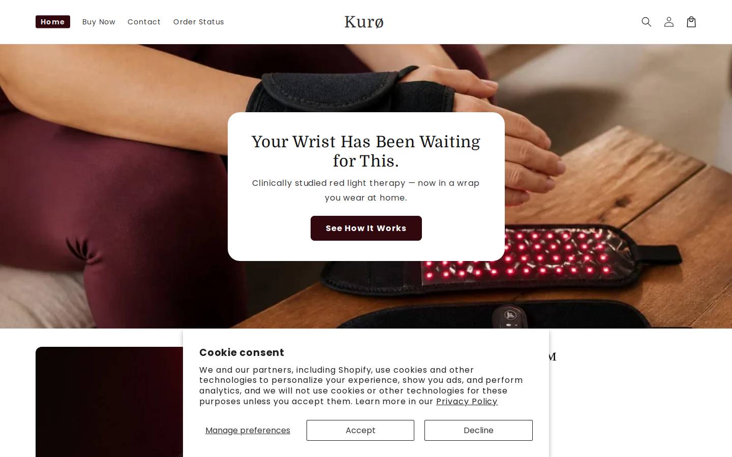 bykuro.com homepage screenshot