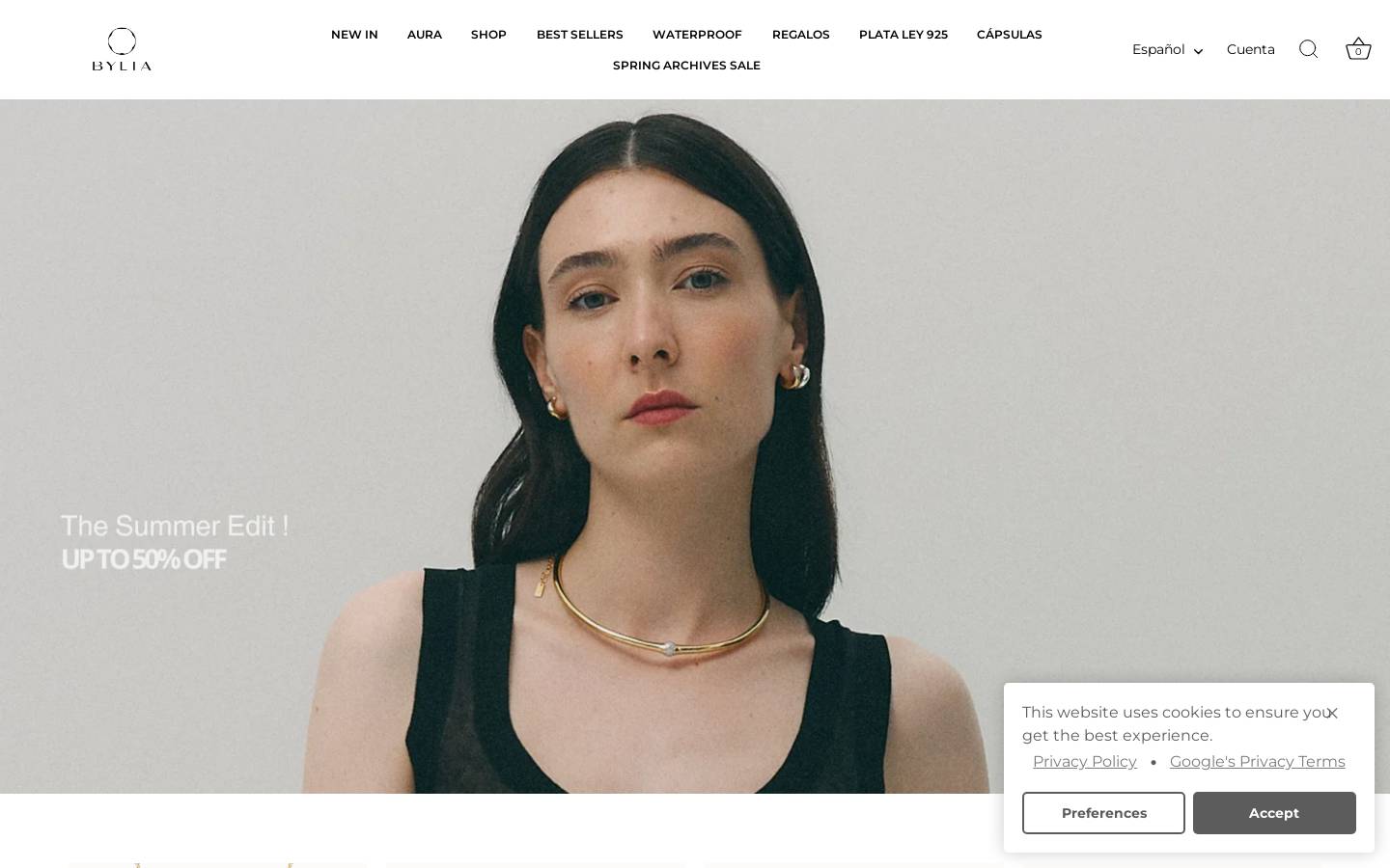 By Lia homepage screenshot
