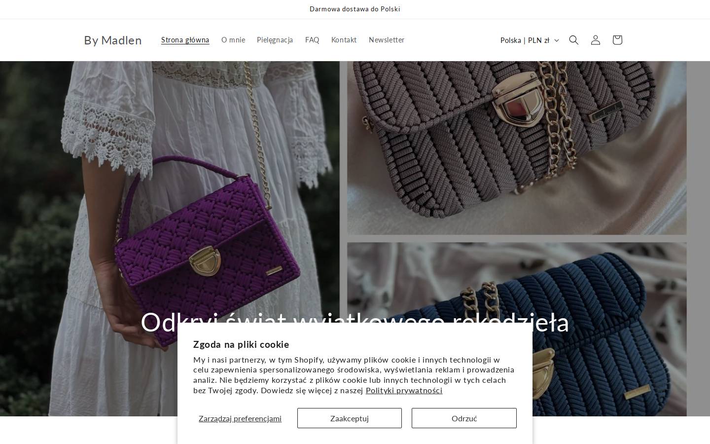 bymadlen.com homepage screenshot