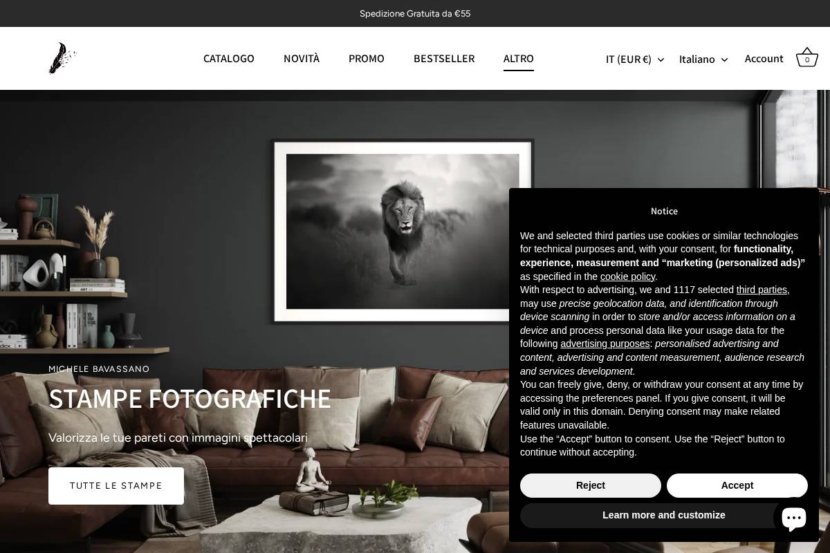 bymichelebavassano.com homepage screenshot