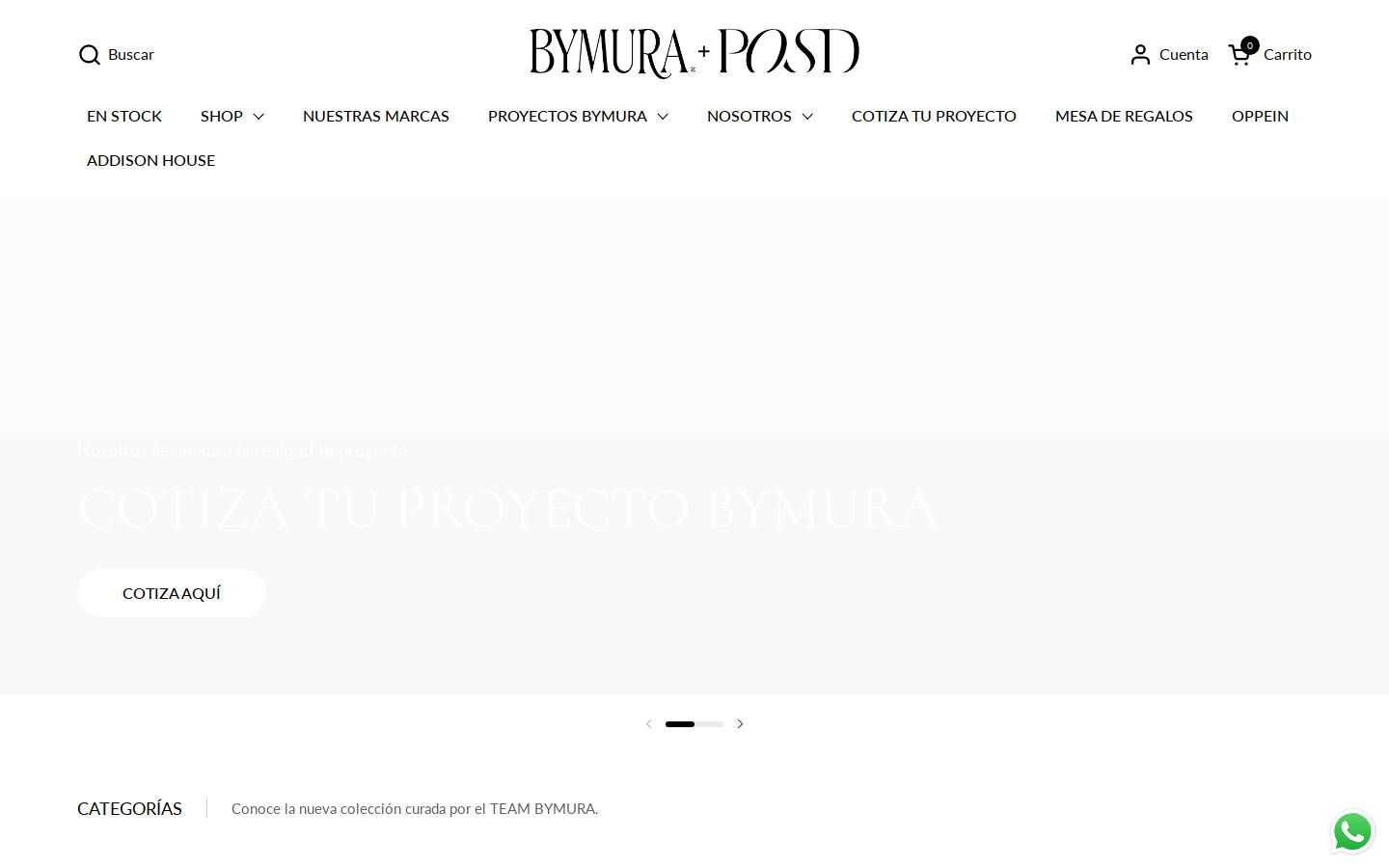bymura.com homepage screenshot
