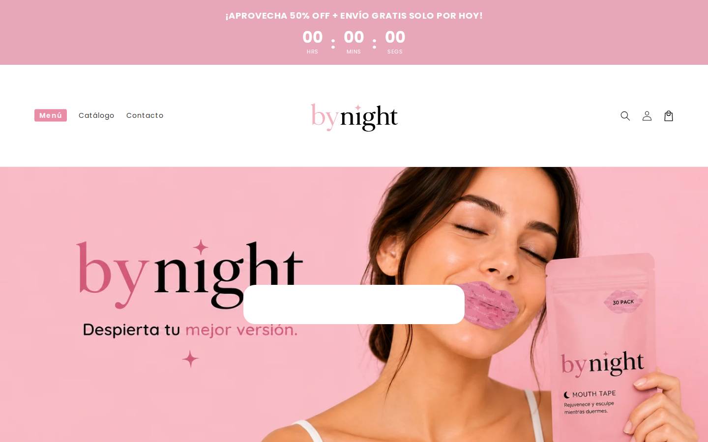 bynightchile.com homepage screenshot