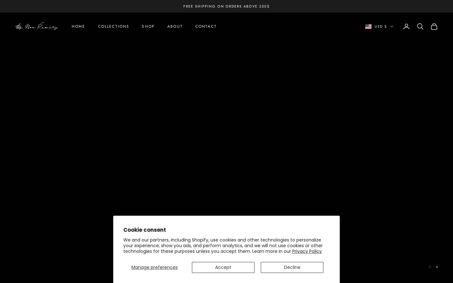 bynoarawitz.com homepage screenshot