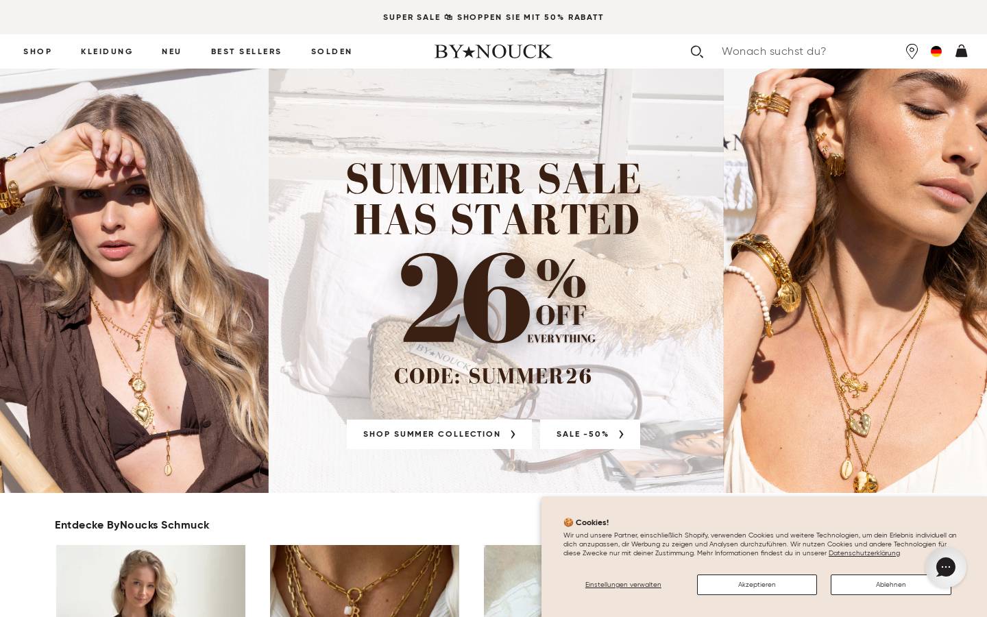 Bynouck homepage screenshot