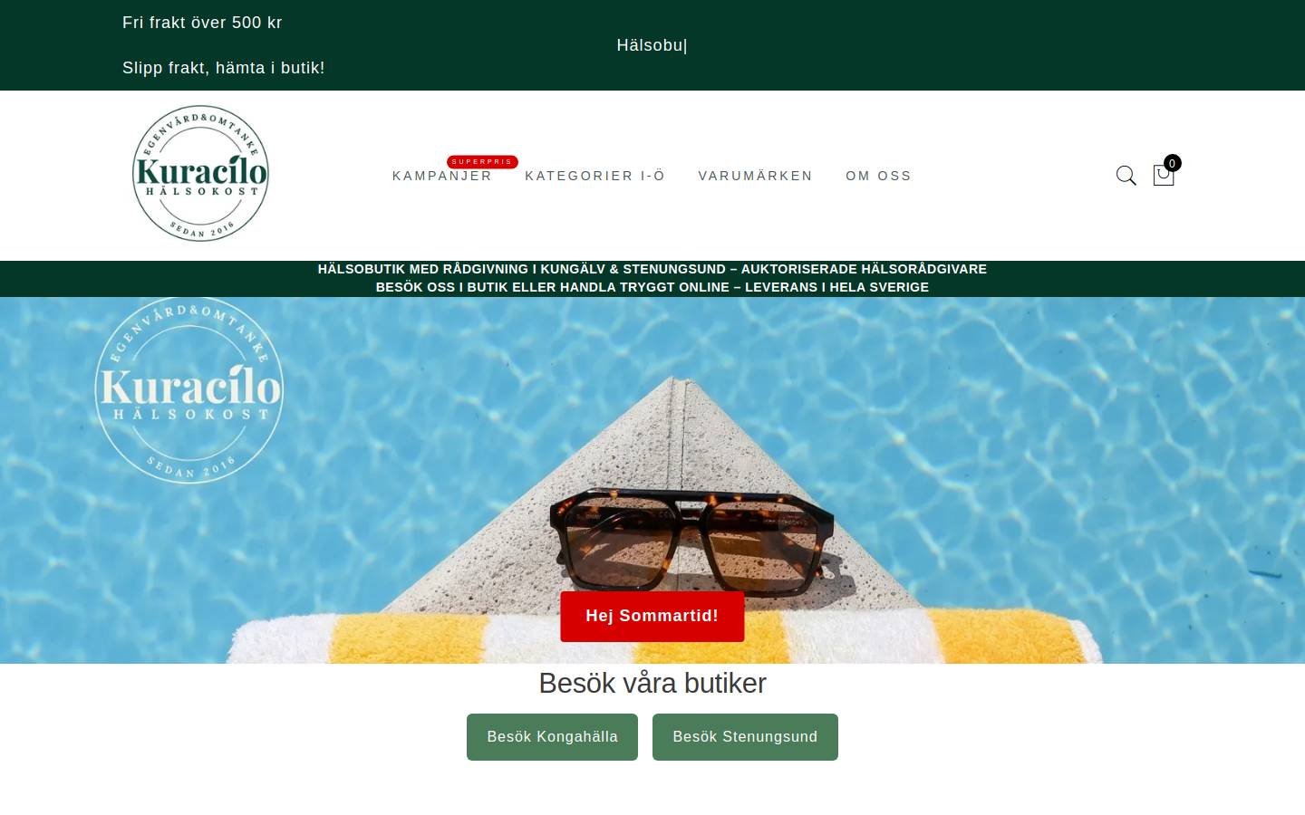 byoms.se homepage screenshot