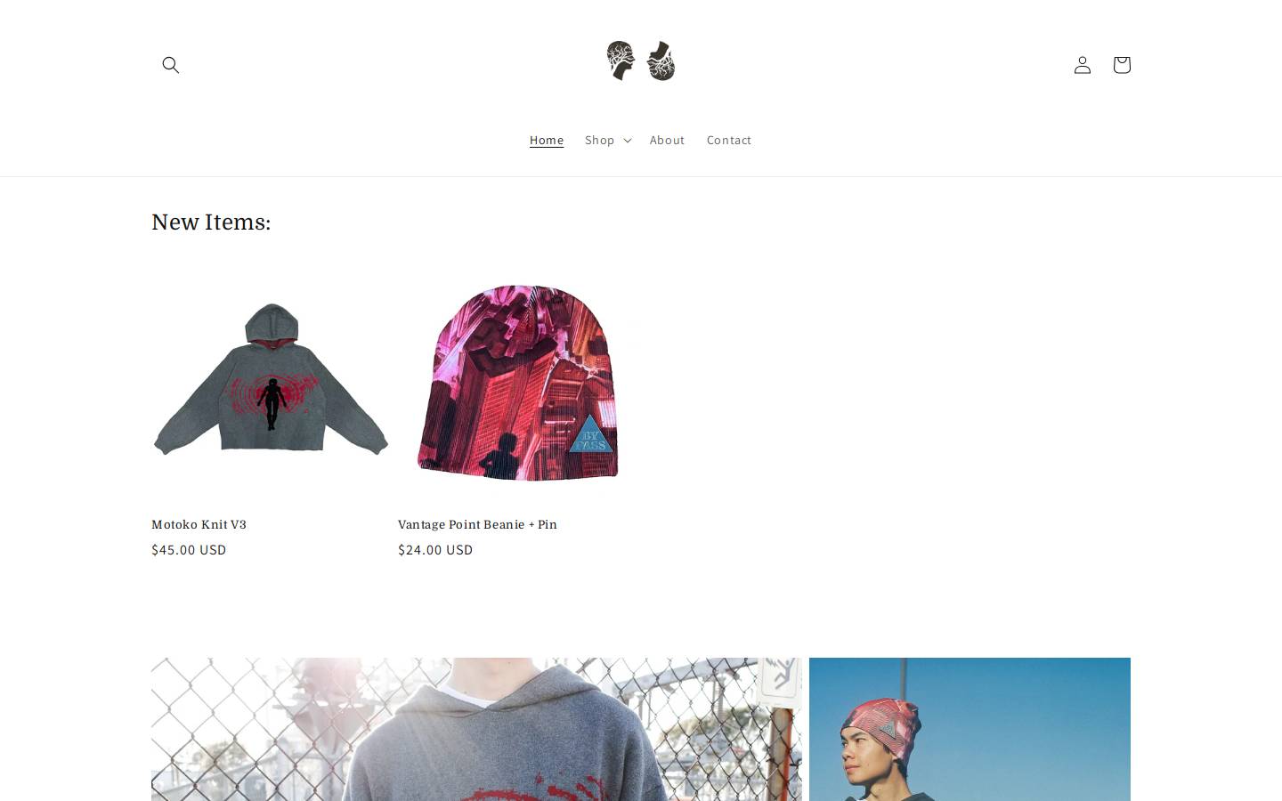 bypassclothing.com homepage screenshot