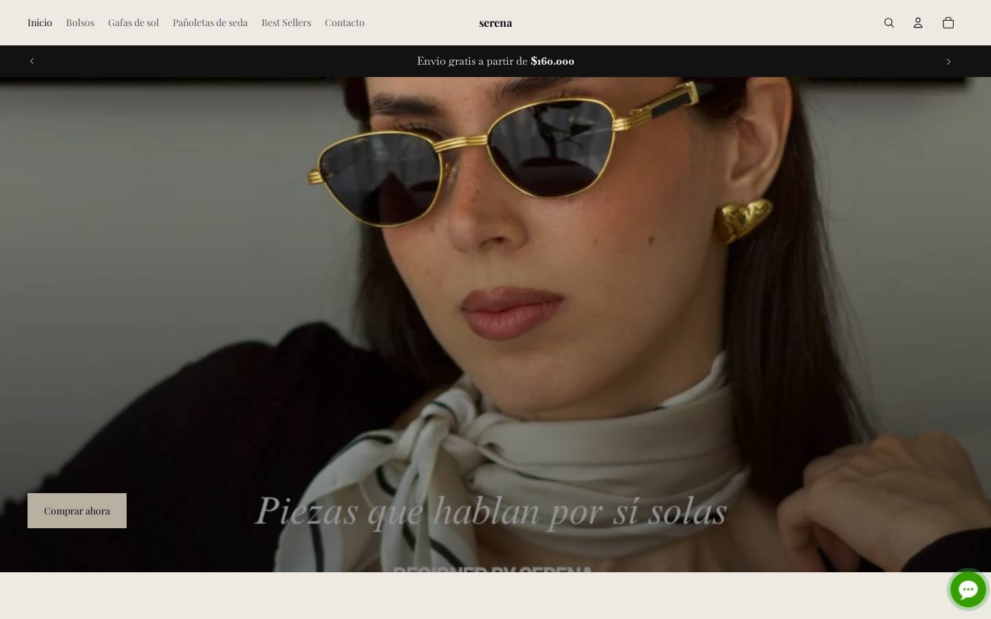 byserena.co homepage screenshot