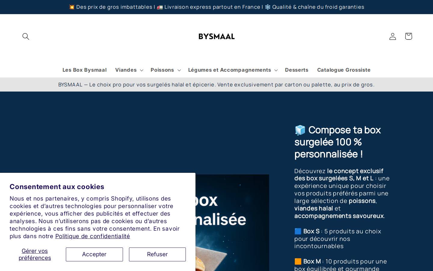 bysmaal.com homepage screenshot