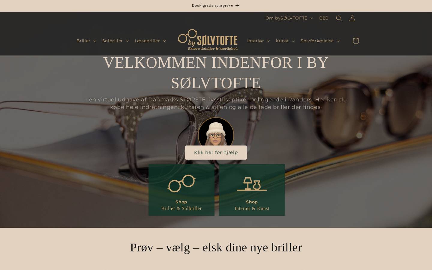 Bysolvtofte homepage screenshot
