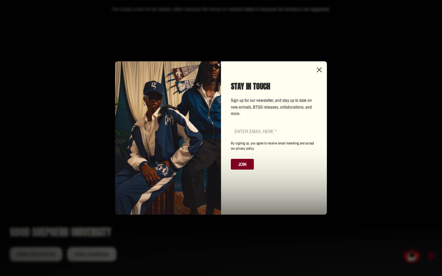 bythegoodshepherd.com homepage screenshot