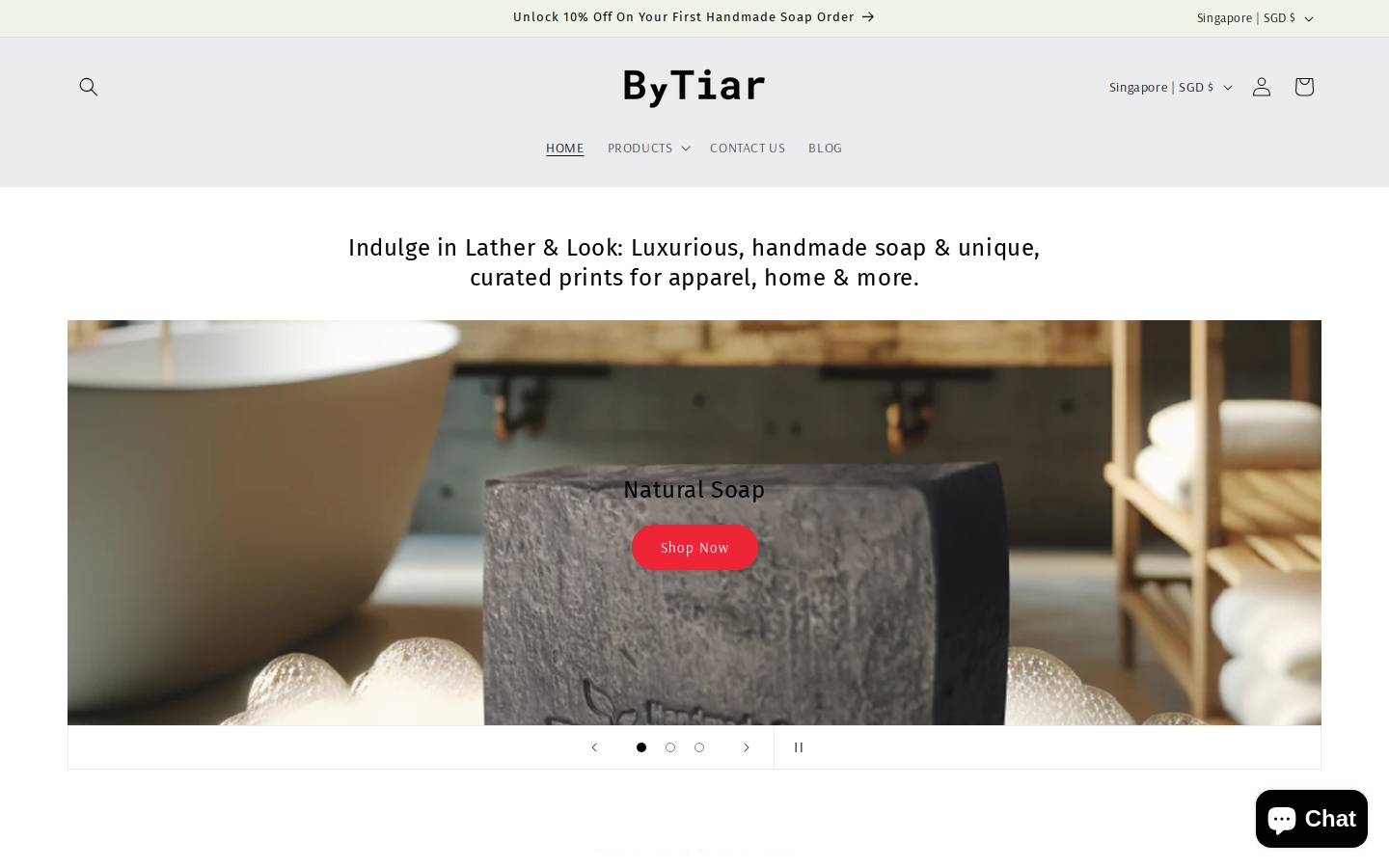 bytiar.com homepage screenshot
