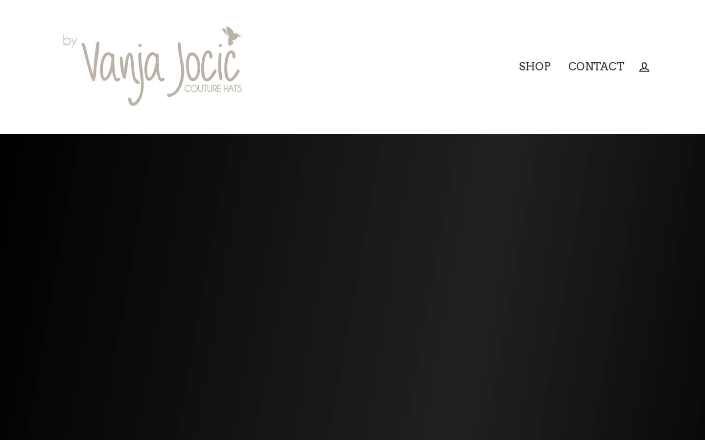 byvanjajocic.com homepage screenshot