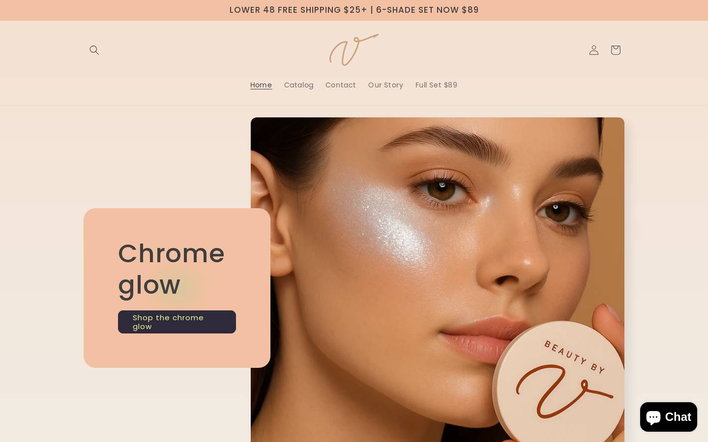 byvbeauty.com homepage screenshot