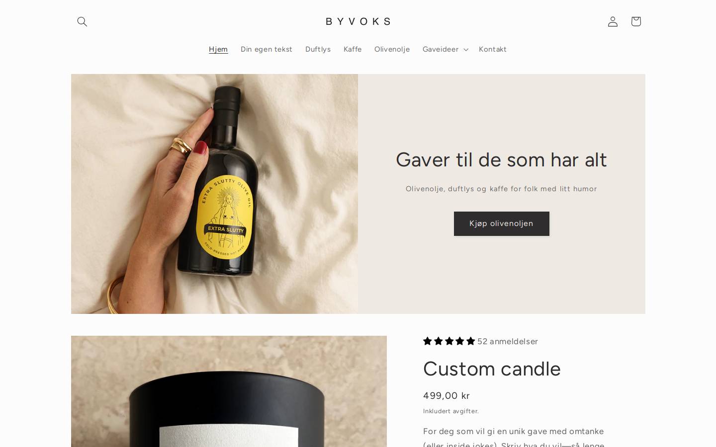 byvoks.com homepage screenshot