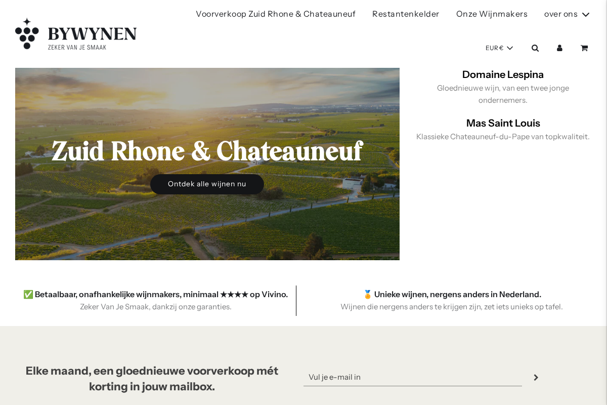 bywynen homepage screenshot