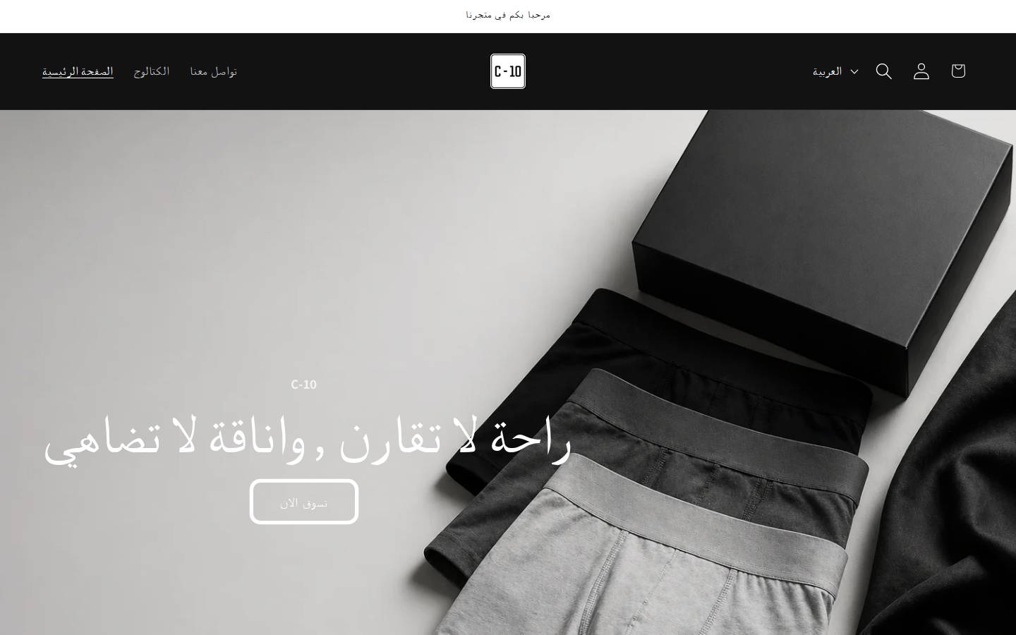 c-10.net homepage screenshot
