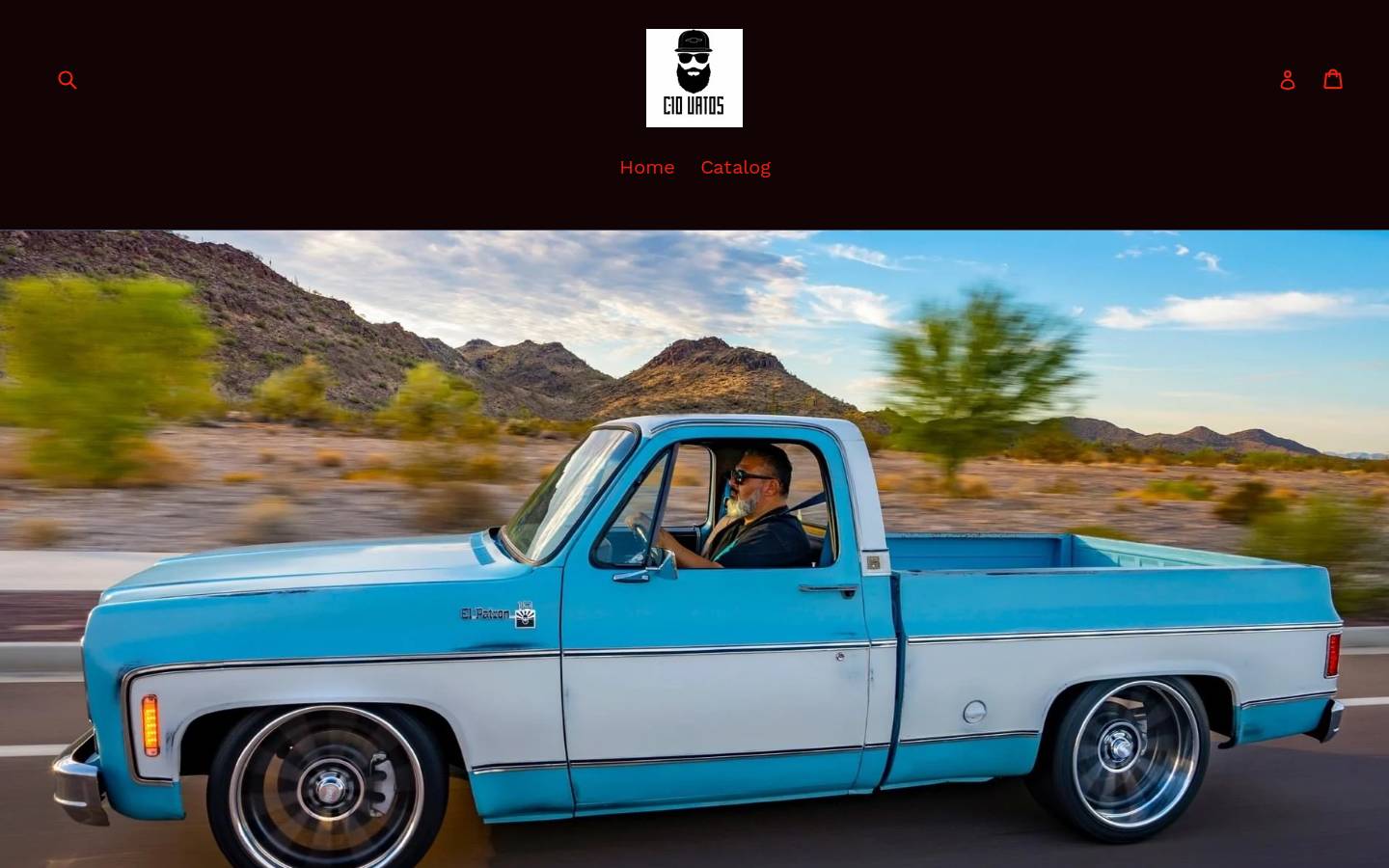 c10vatos.com homepage screenshot