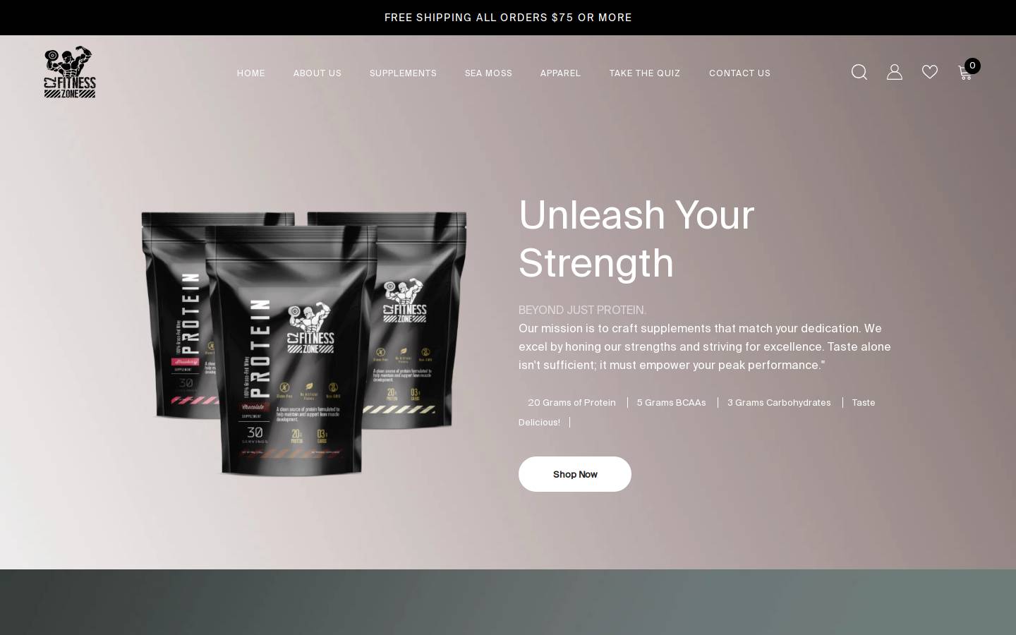 c2fitnesszone.com homepage screenshot