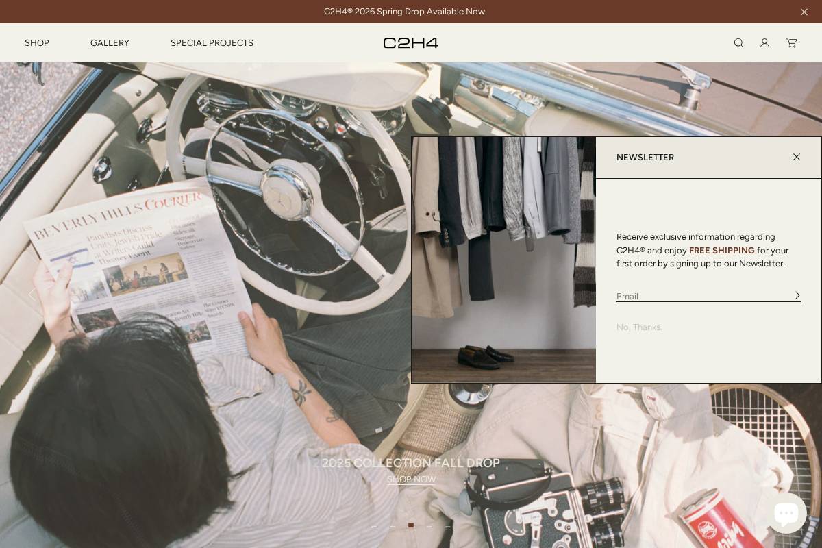 c2h4losangeles.com homepage screenshot