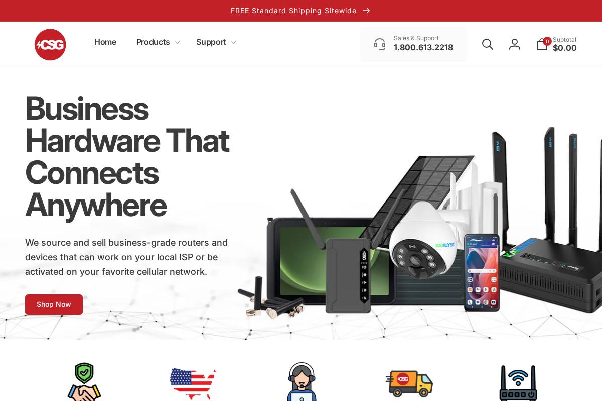 c5g.com homepage screenshot