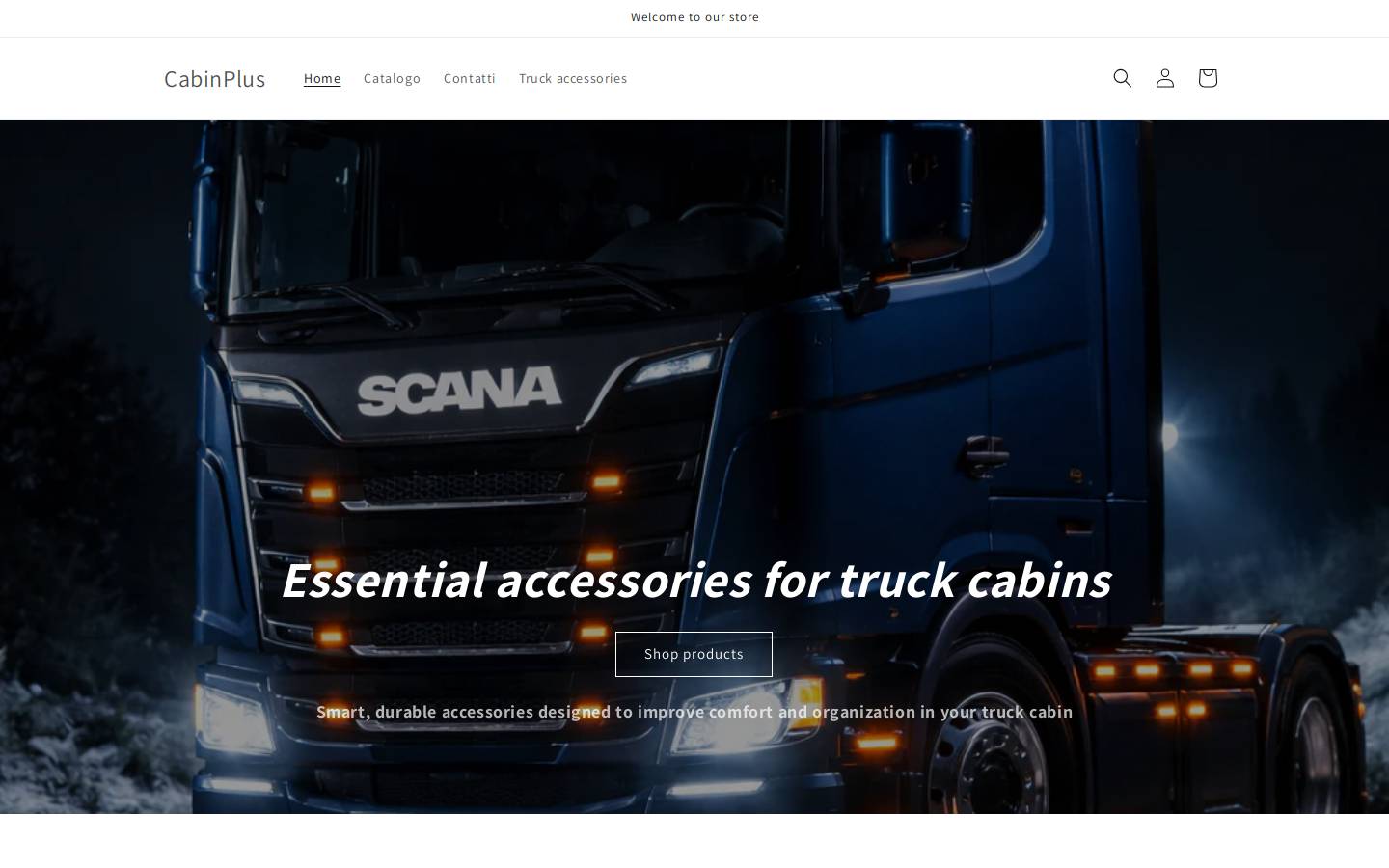 cabinplus.online homepage screenshot