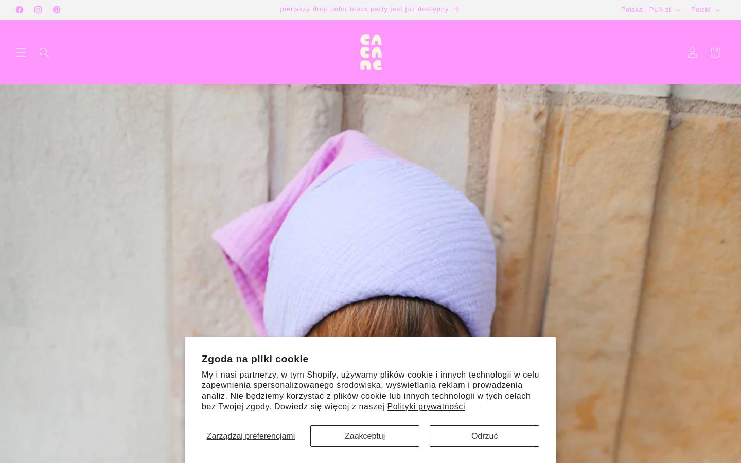 cacane.com.pl homepage screenshot