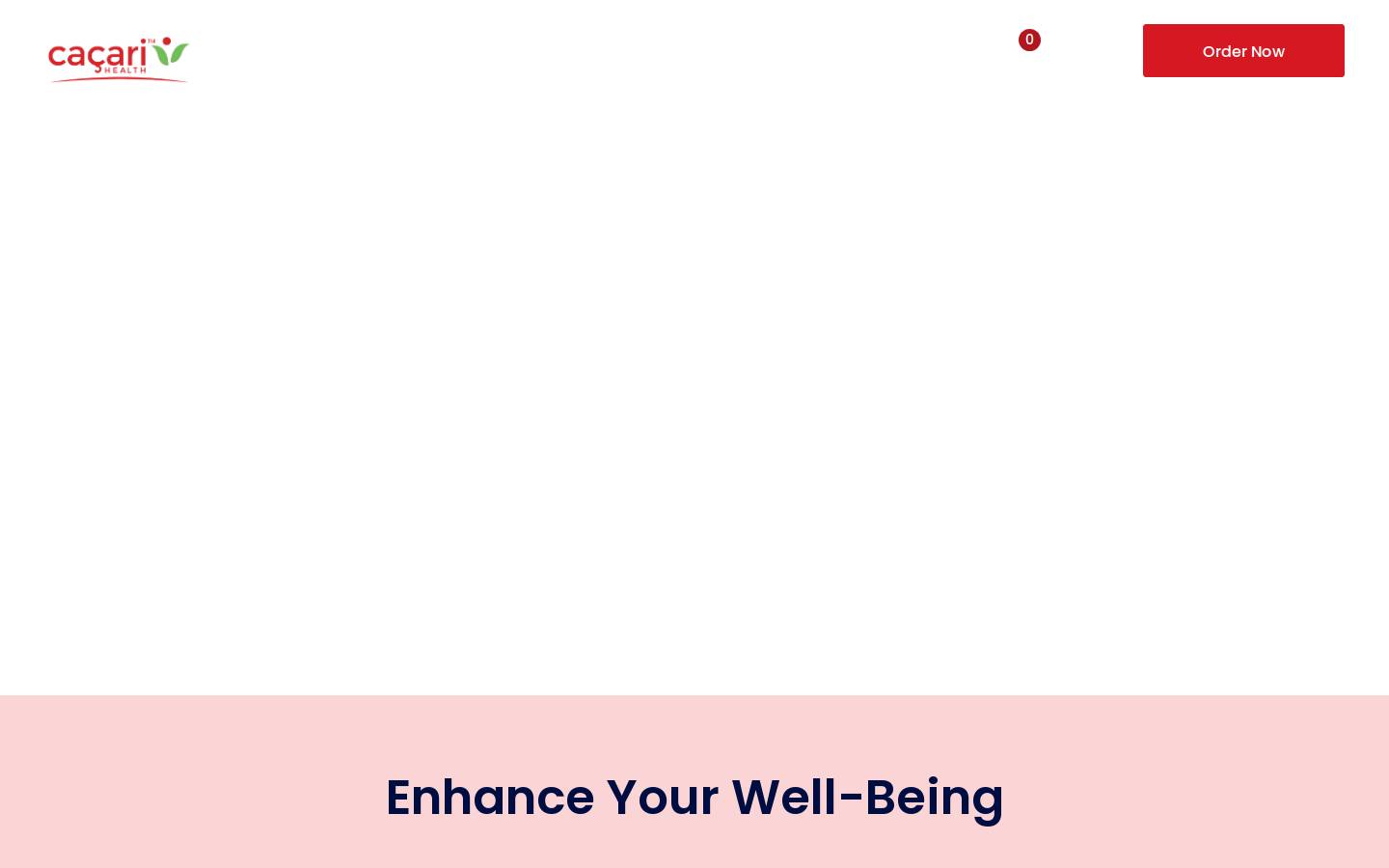 cacarihealth.com homepage screenshot