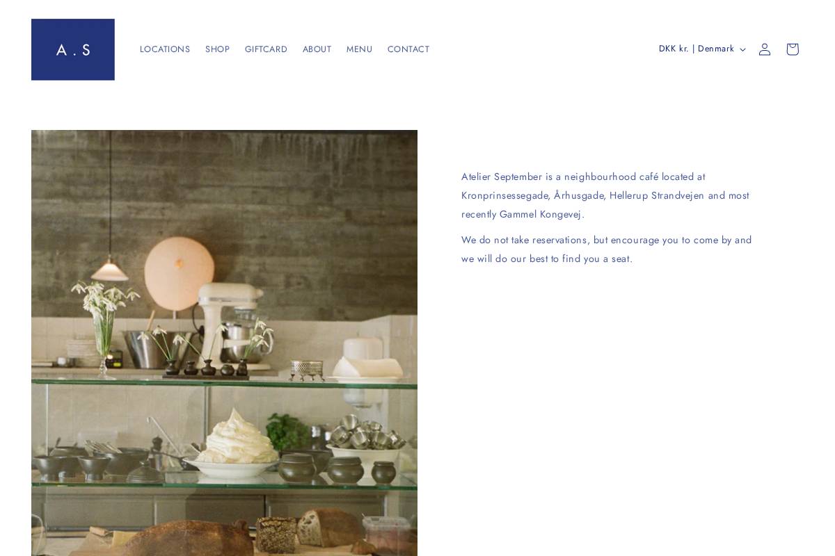 cafeatelierseptember.com homepage screenshot
