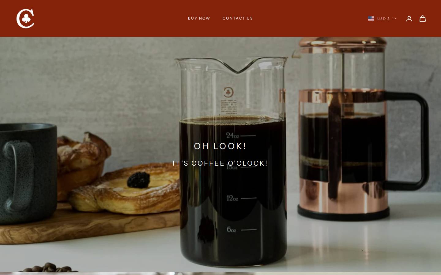 cafecrushclub.com homepage screenshot