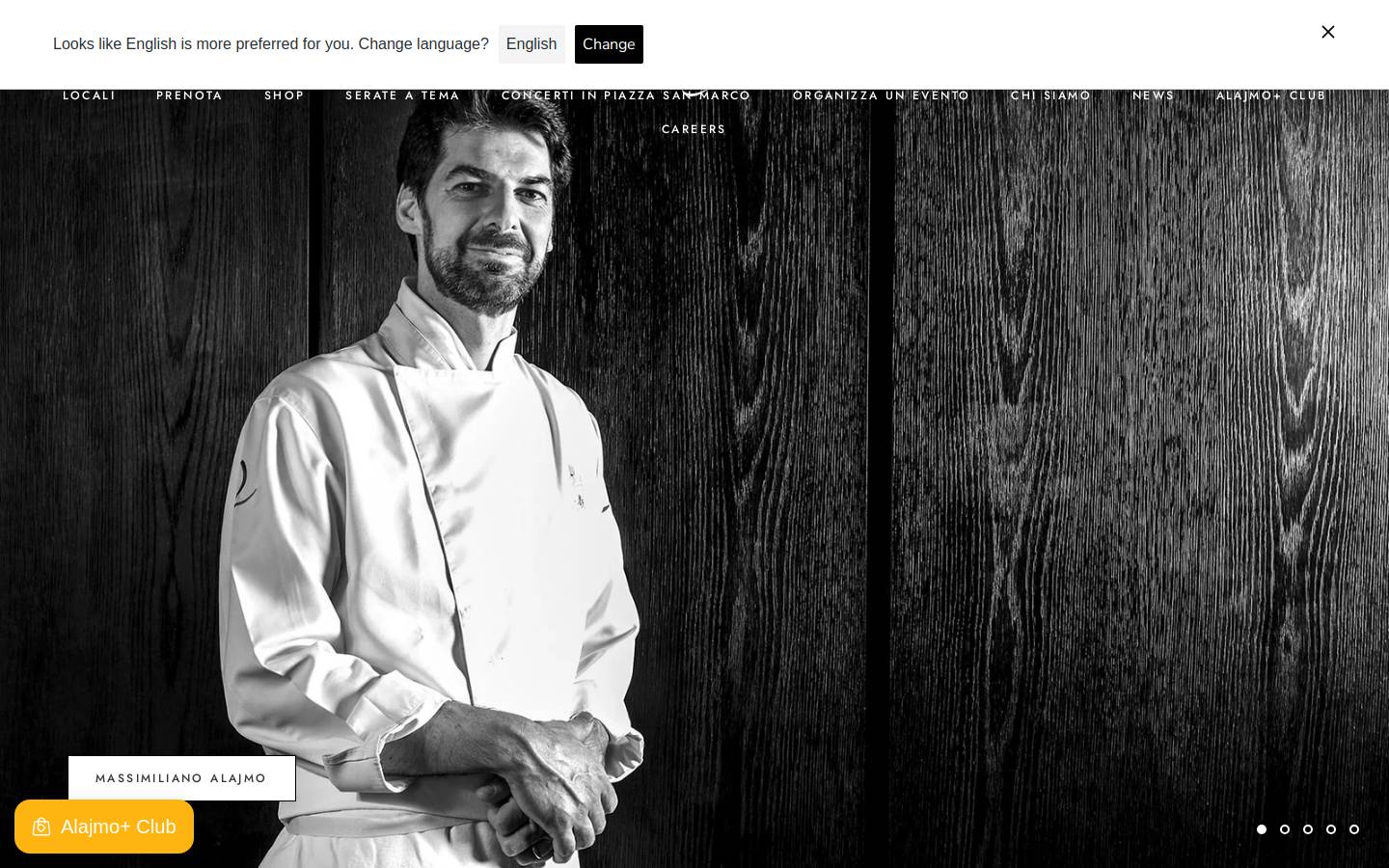 caffestern.com homepage screenshot