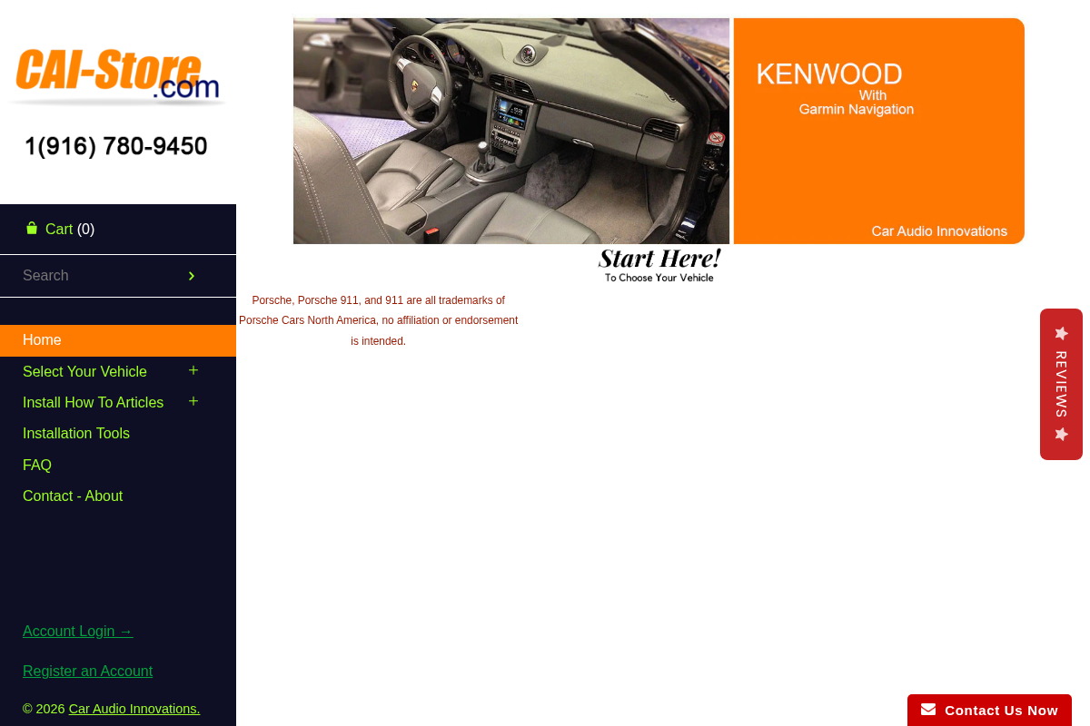 cai-store.com homepage screenshot