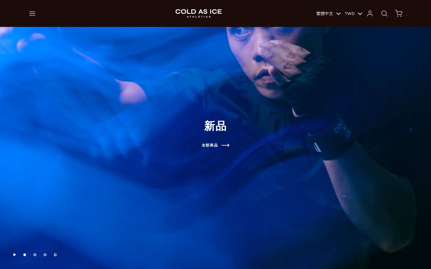 caia.tw homepage screenshot