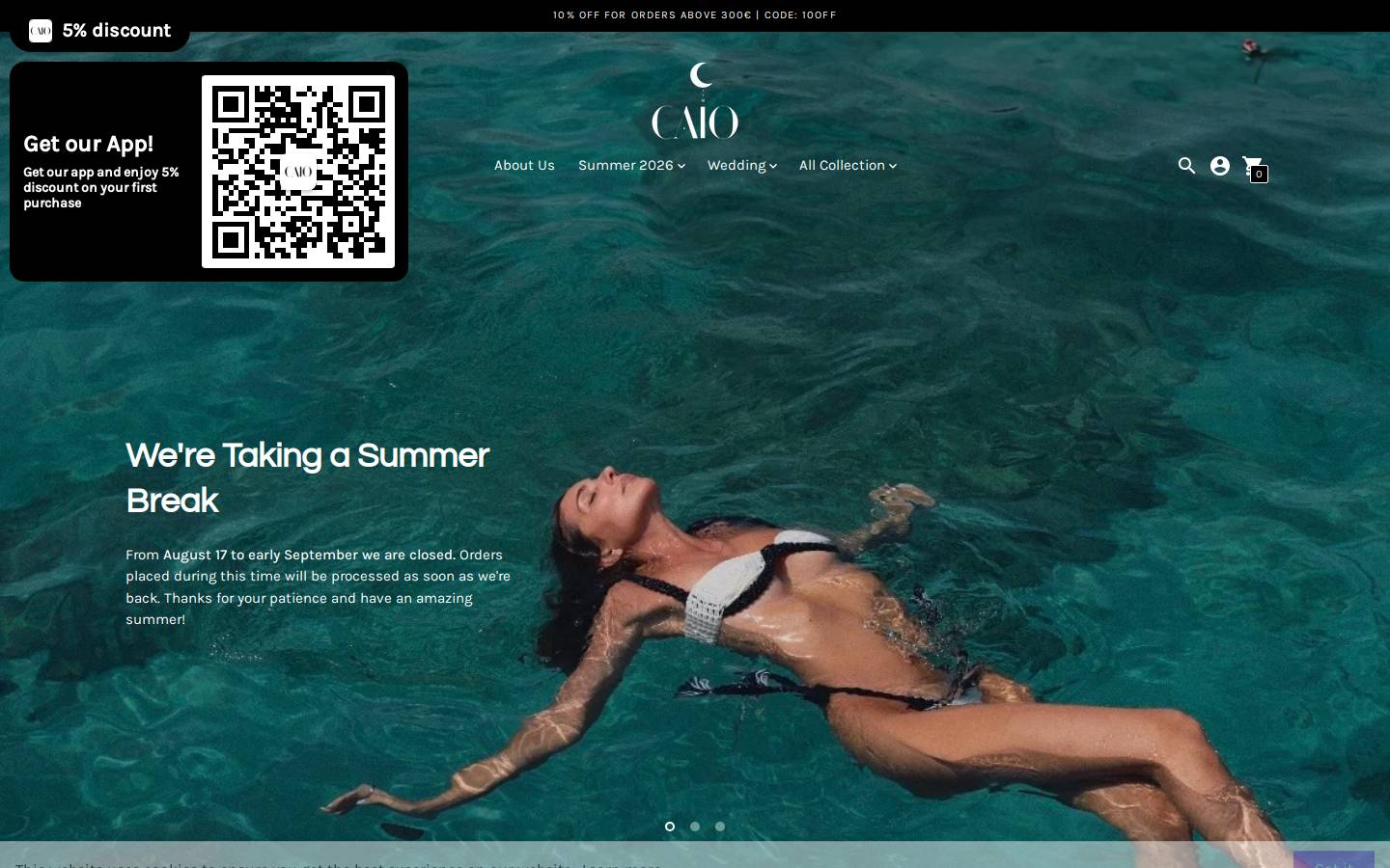 caio.pt homepage screenshot