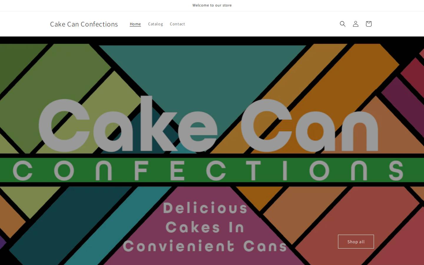 cakecanco.ca homepage screenshot