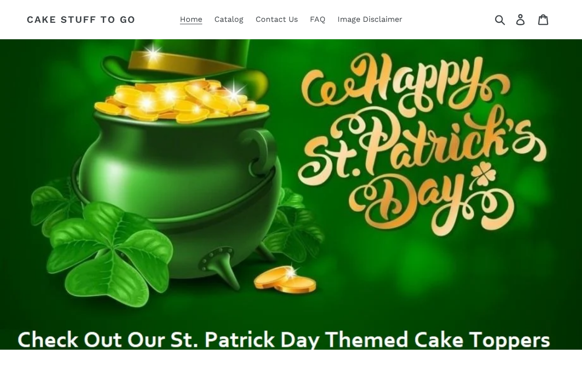 cakestufftogo.com homepage screenshot