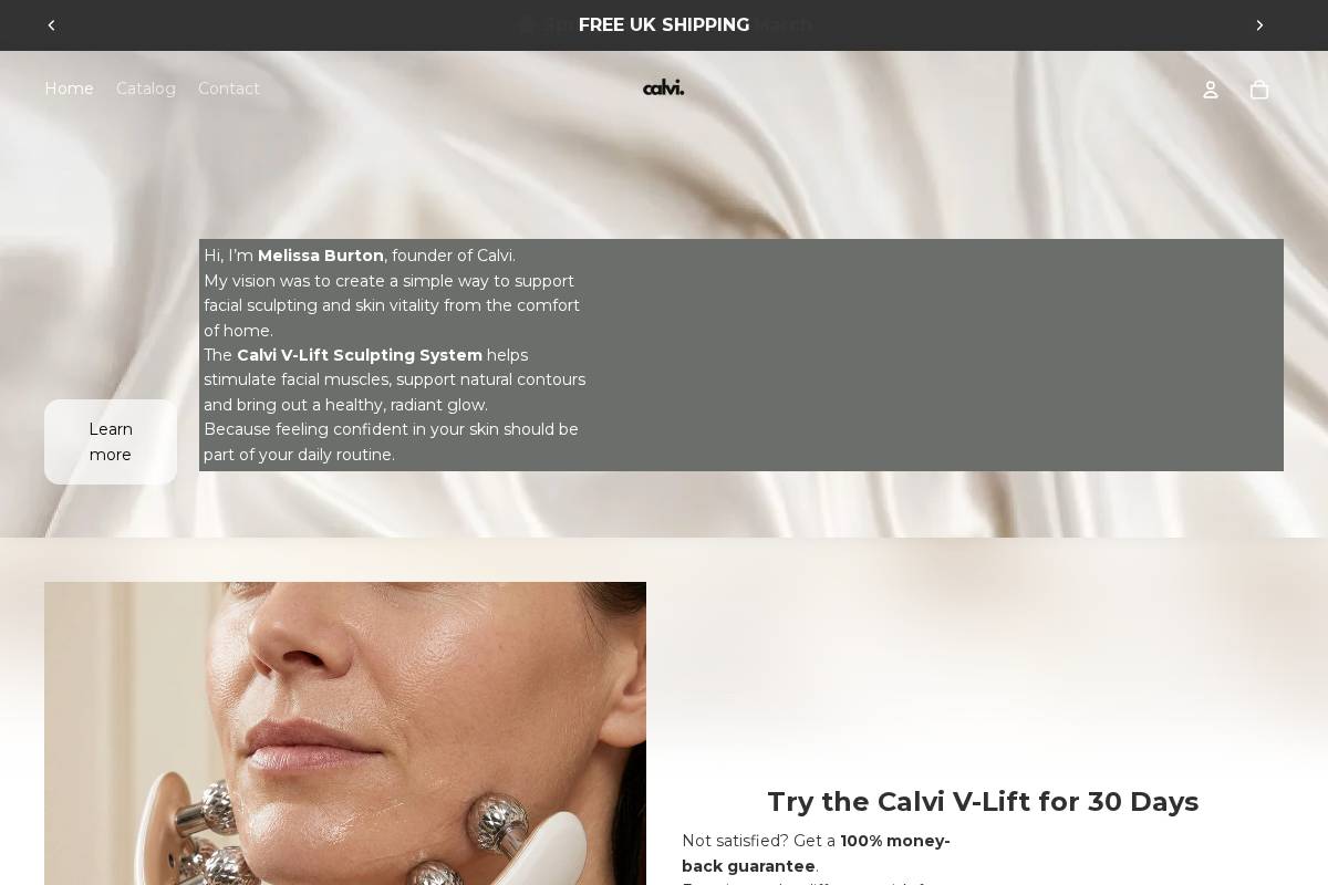cal-vi.com homepage screenshot
