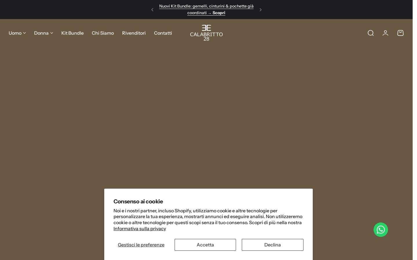 Calabritto28 homepage screenshot