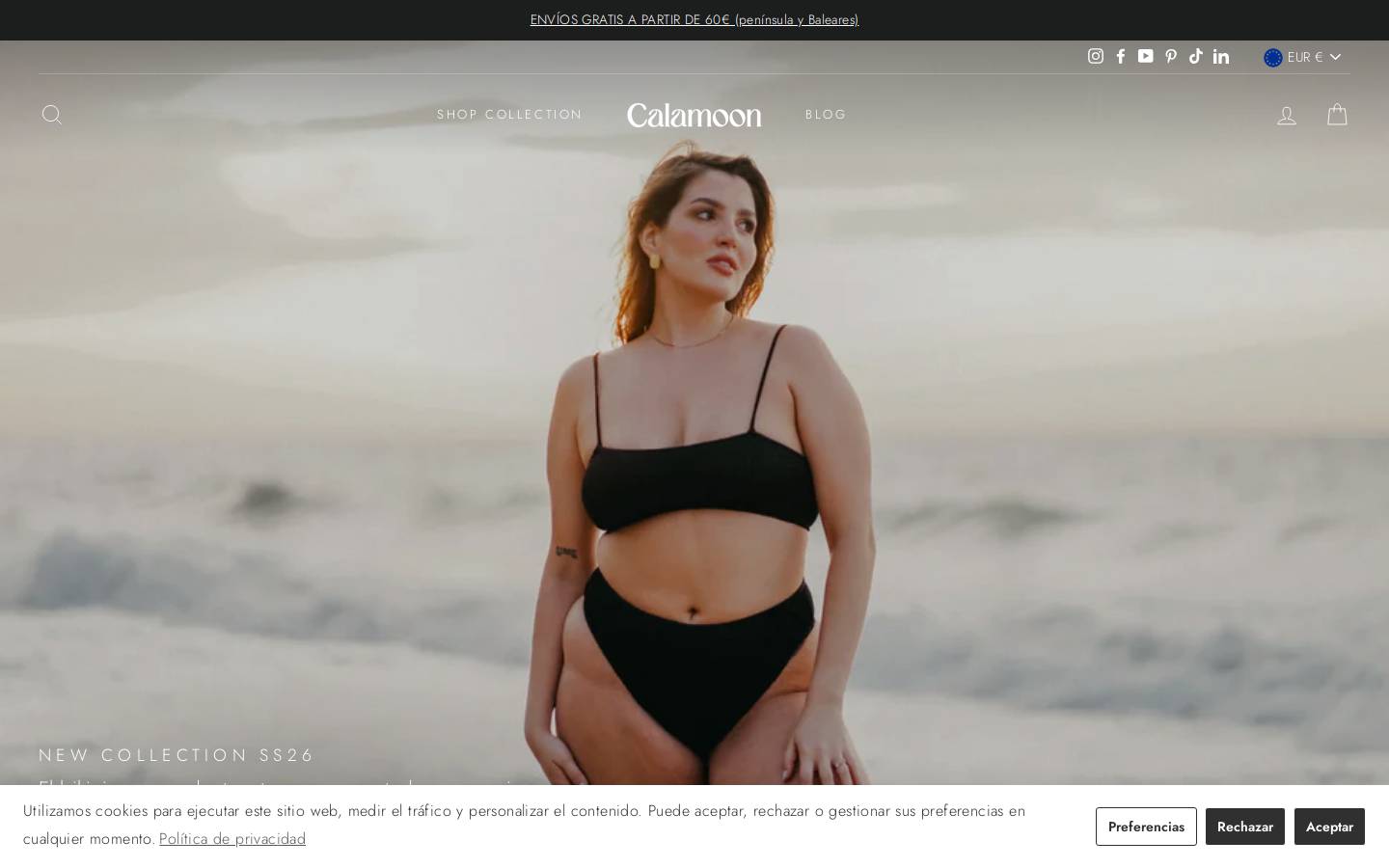 calamoon.es homepage screenshot