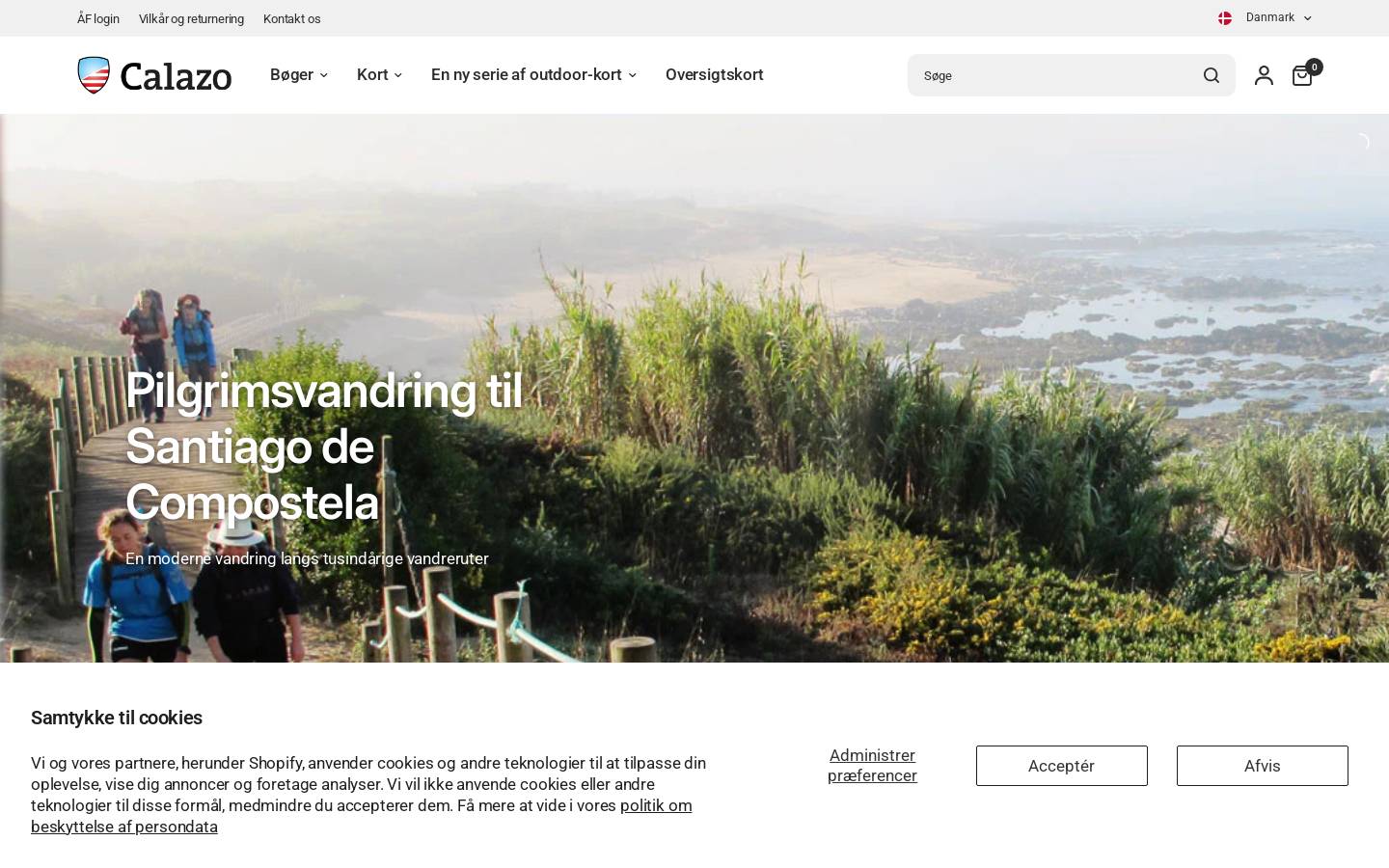 calazo.dk homepage screenshot