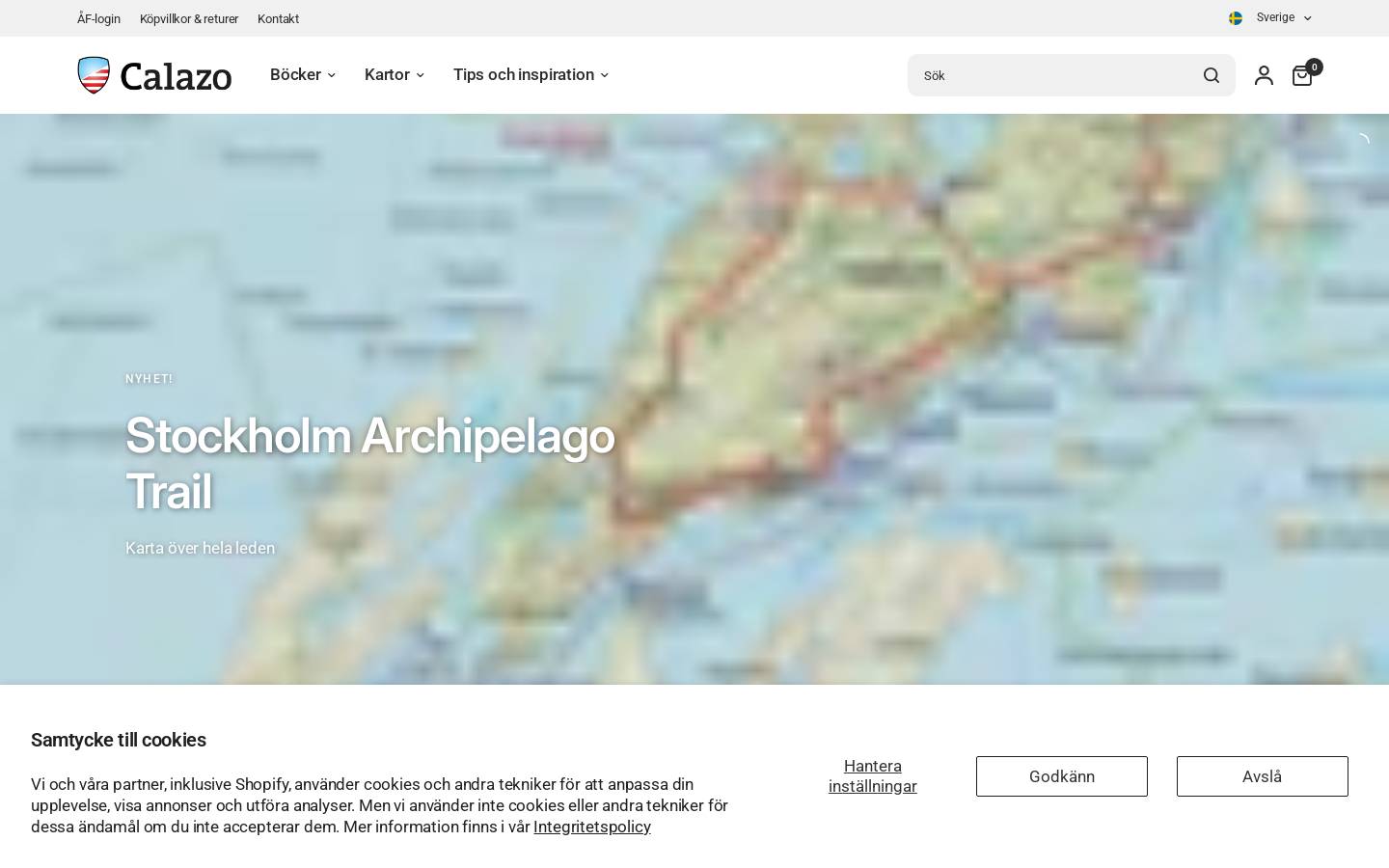 calazo.se homepage screenshot