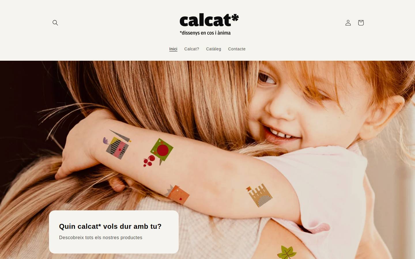 calcat.cat homepage screenshot