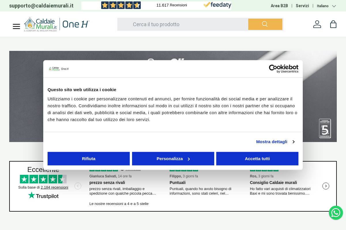 caldaiemurali.it homepage screenshot