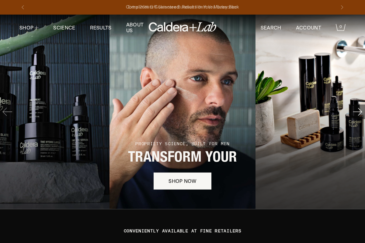 calderalab.com homepage screenshot