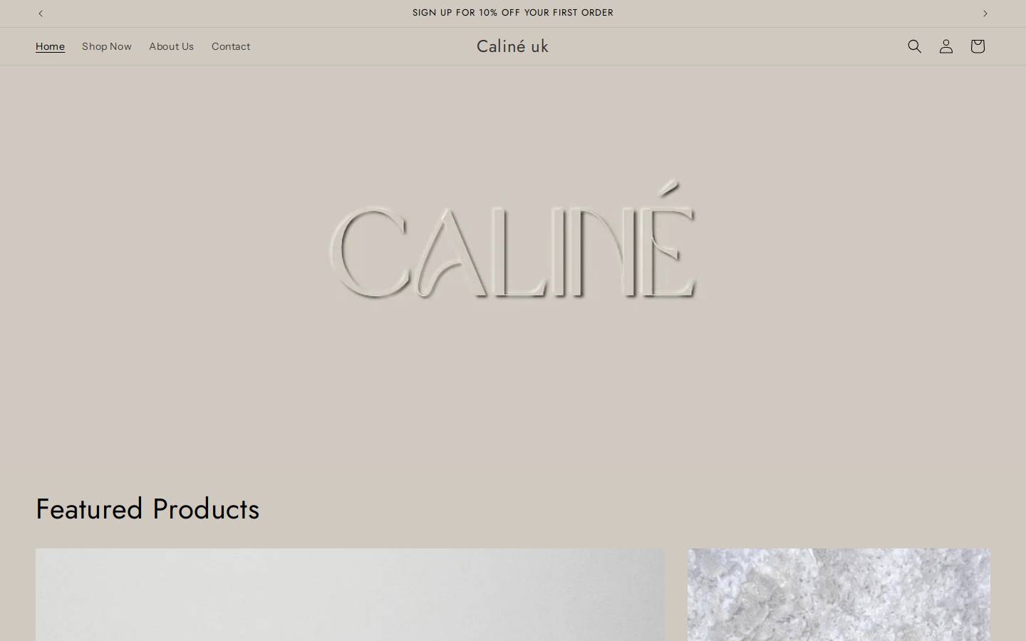 calineuk.com homepage screenshot
