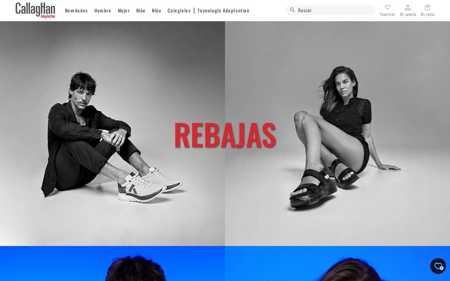 callaghan.es homepage screenshot