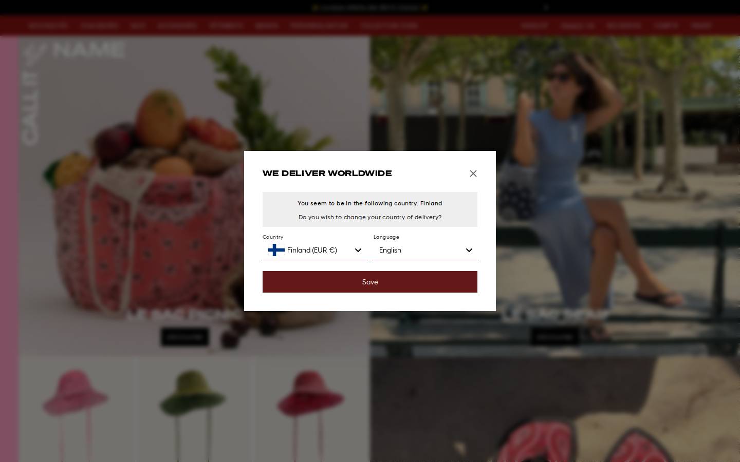 Callitbyyourname homepage screenshot