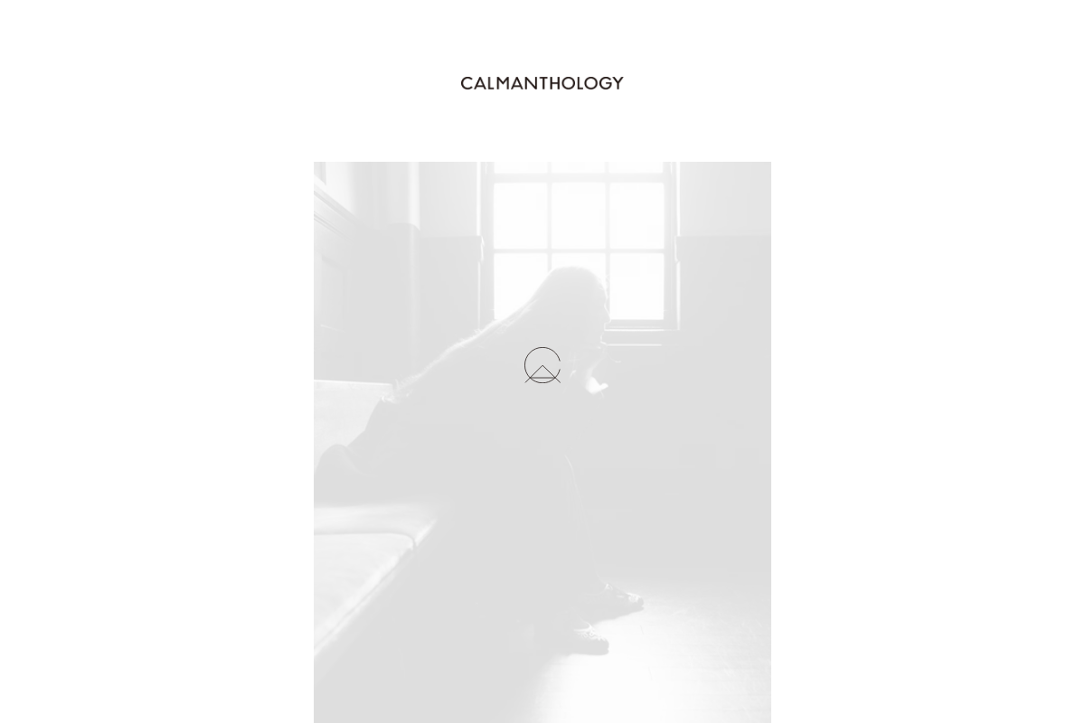 CALMANTHOLOGY homepage screenshot