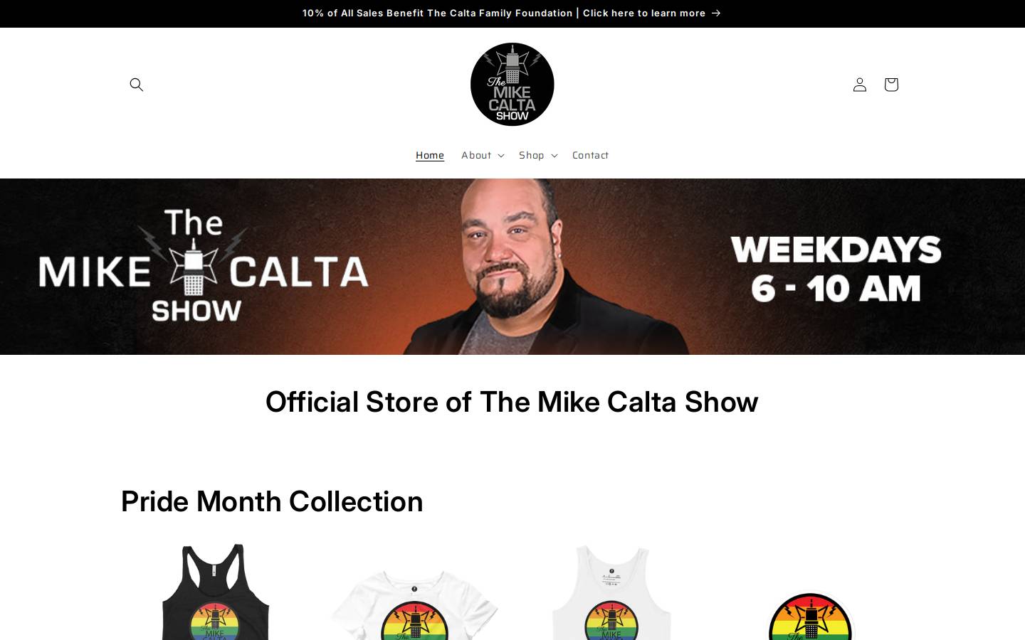 caltastore.com homepage screenshot